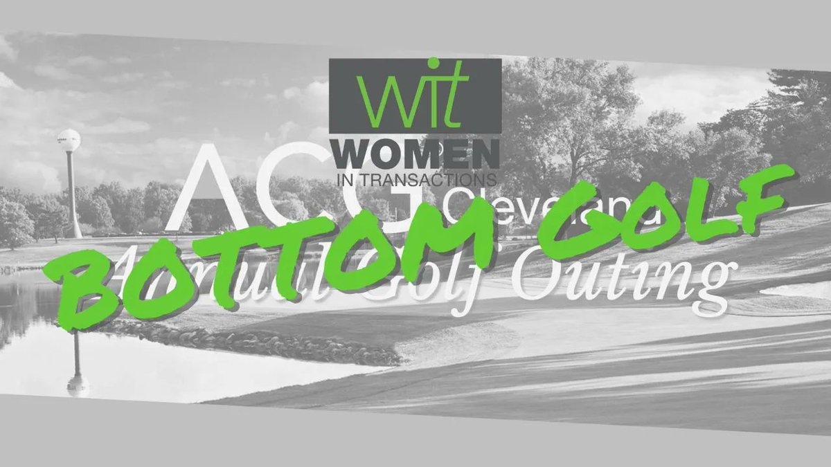 YACG_Cleveland's tweet photo. Not quite ready for a full 18 at @FirestoneCC? Join @WiTCLE for the "Bottom Golf" skills challenge! https://t.co/sK2jQrzBP1 https://t.co/K3702cwQng