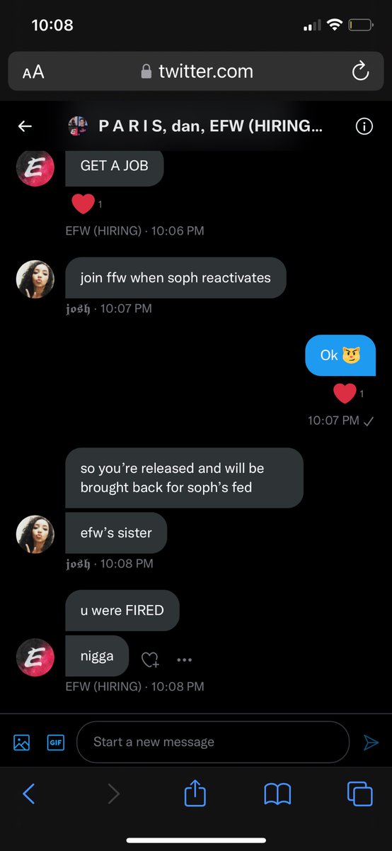 BOUJEE_TRASH's tweet photo. @EFWFederational this is not how you treat people https://t.co/53VxZVCgd0