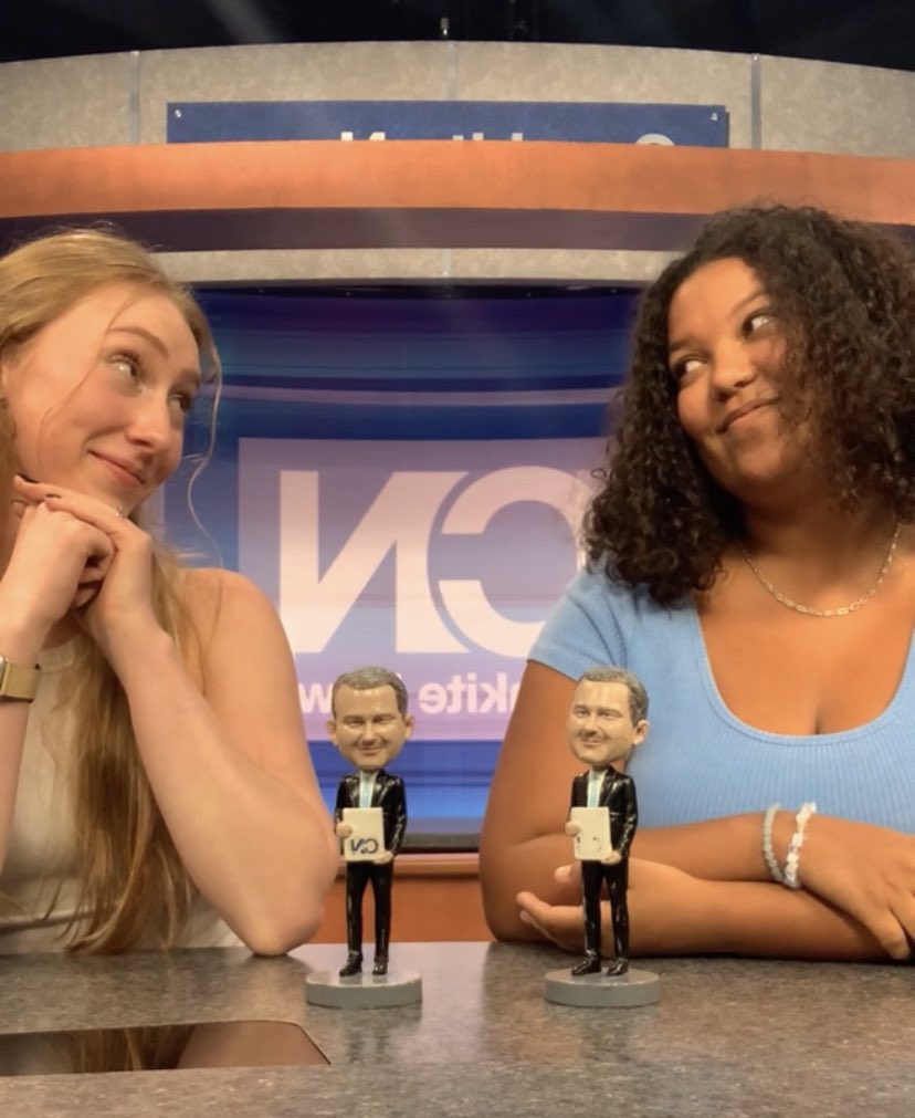 sydneerwilson's tweet photo. Name a better duo… I’ll wait @AthenaAnkrah 🤝 I’m officially a #WallyWinner thanks to @sadiebabits! 💙💙 https://t.co/BEJu8uBwcZ