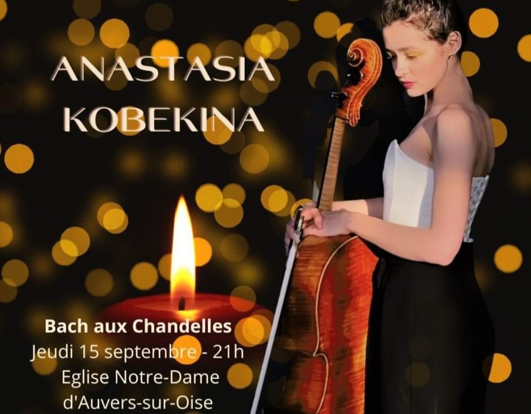 CEEVO95's tweet photo. #valdoise / #iledefrance / #Festivalauvers / #FaClub / #Ceevo95 : Participation du CEEVO ce jeudi au concert d'Anastasia Kobekina pour la soirée exceptionnelle du Festival d'Auvers-sur-Oise "Bach aux chandelles", avec les entreprises membres du FaClub - https://t.co/nnDiEslZ1g https://t.co/Jhdt1ciSln