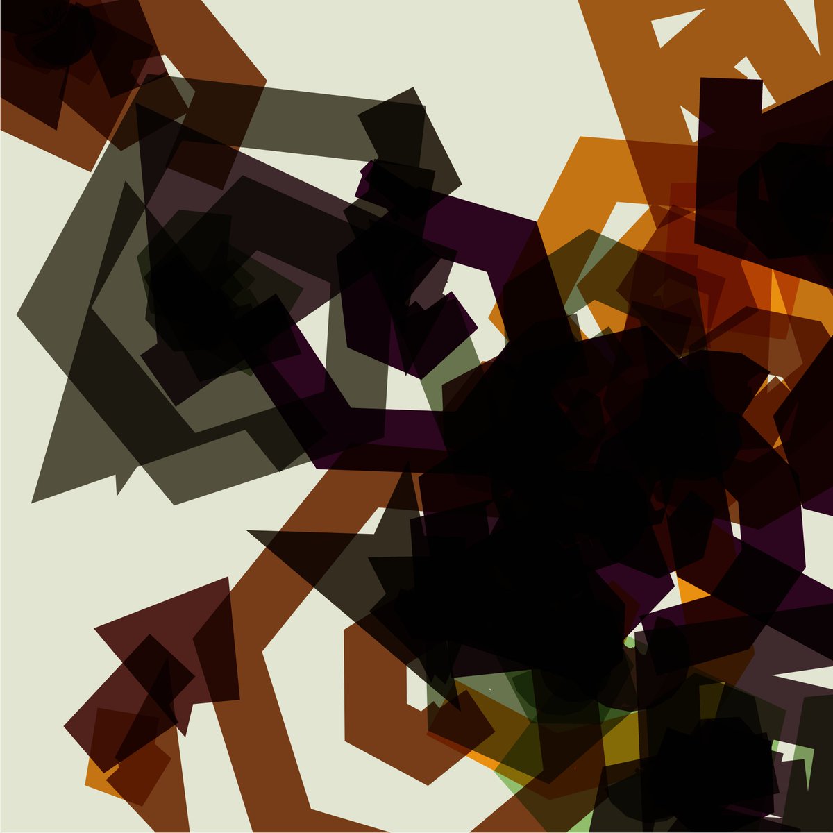Two minor changes to the code: two very different outputs! #genart #generative