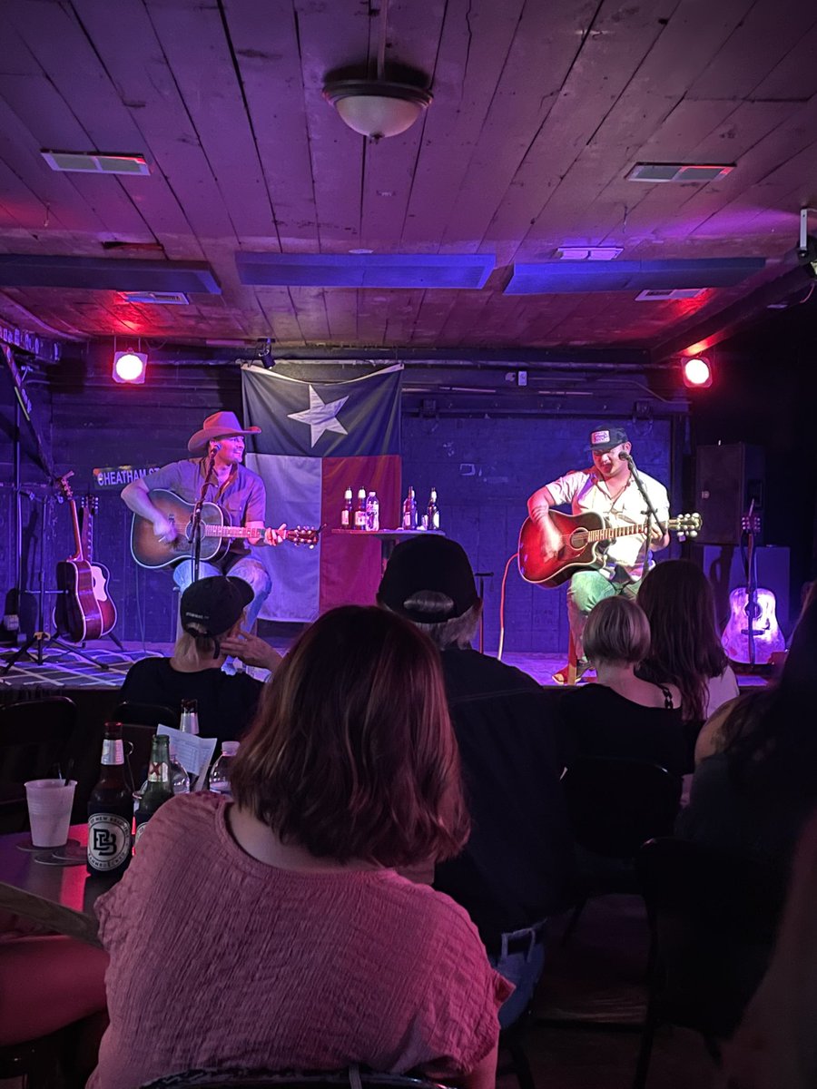 Loving this music at cheatham st! <a href="/codyhibbard_/">Cody Hibbard</a>