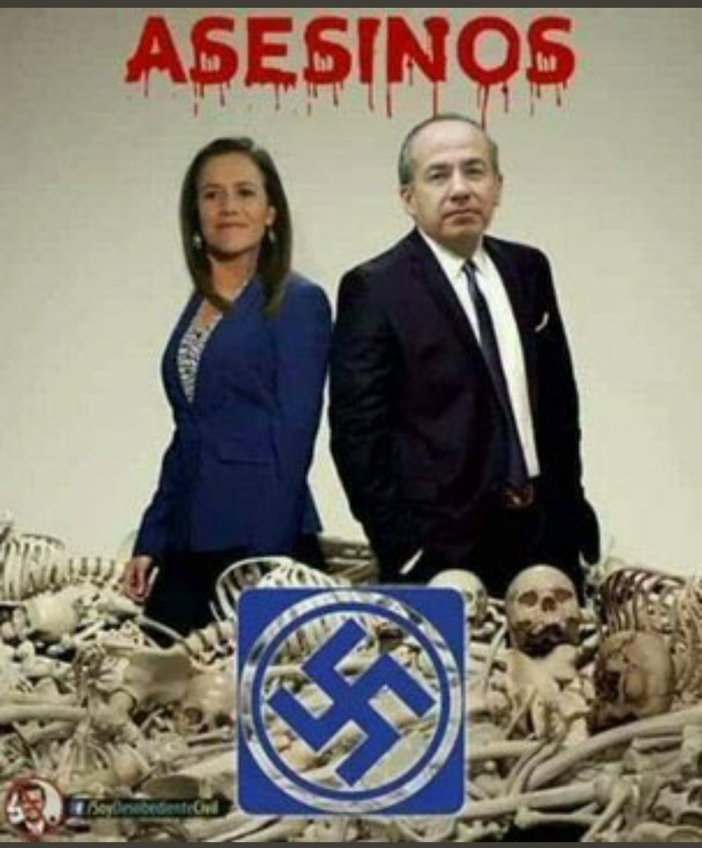 EderJourdan's tweet photo. @FelipeCalderon chtumde carnicero de #ierd@ algun dia no tardando te llegara la justicia. https://t.co/Kp1kl0yfuy