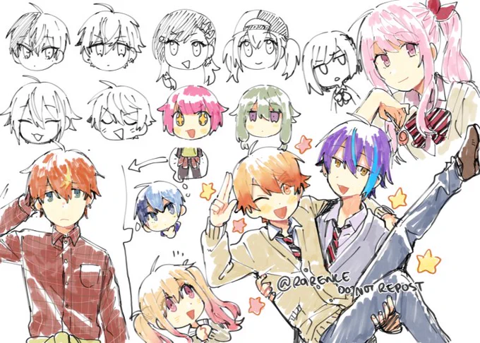 i got peer pressured into playing project sekai........ 