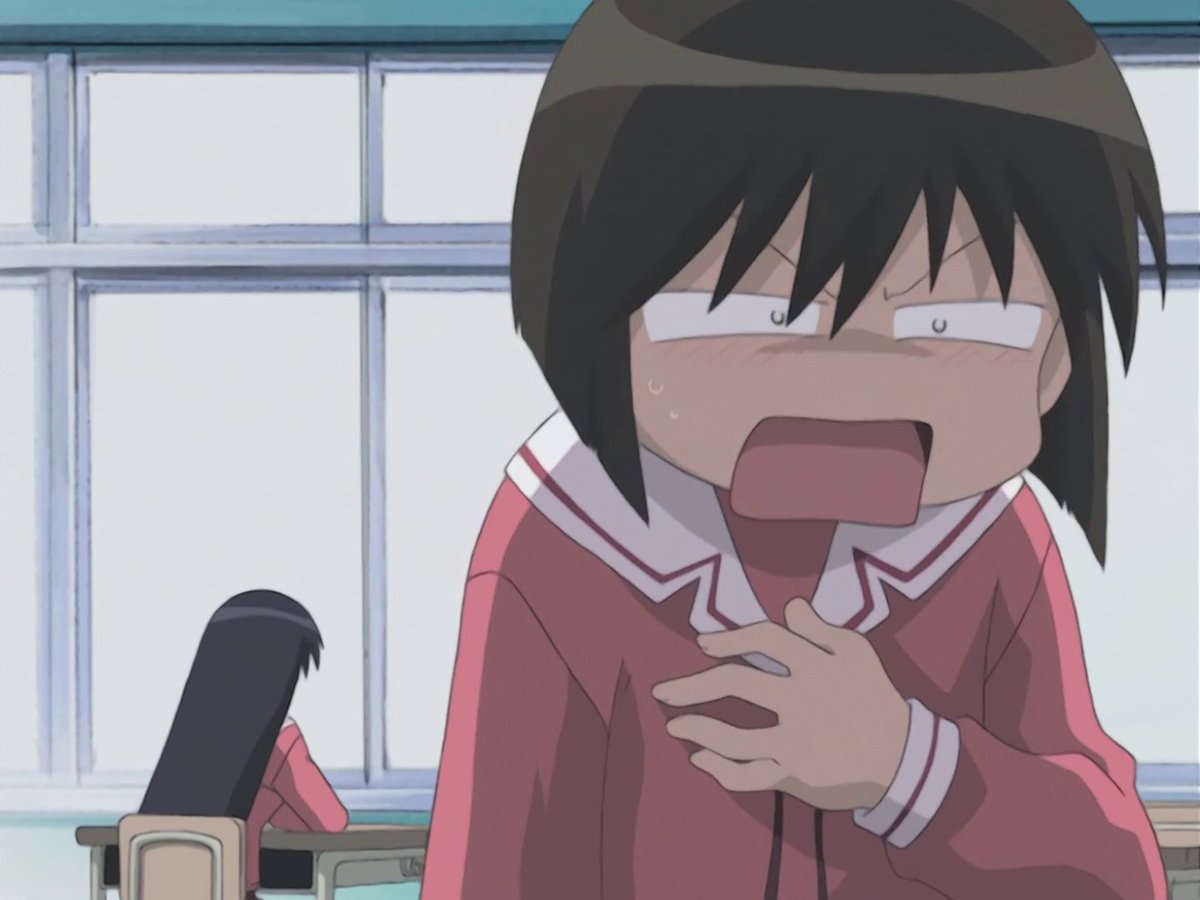 Kaorin disintegrates at the thought of Sakaki