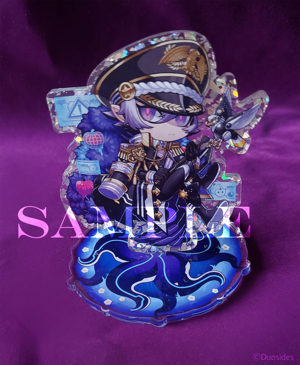 【BOOTH通販】
「拐取奪胎」アクリルフィギュア
BOOTHにて受注受付開始いたしました！
～2022年9月30日(23:59)まで！
duosides.booth.pm/items/4170762

城戸春一さんの書き下ろしSDキャラで製作いたしました✨是非お迎え頂けましたら嬉しいです！#拐胎