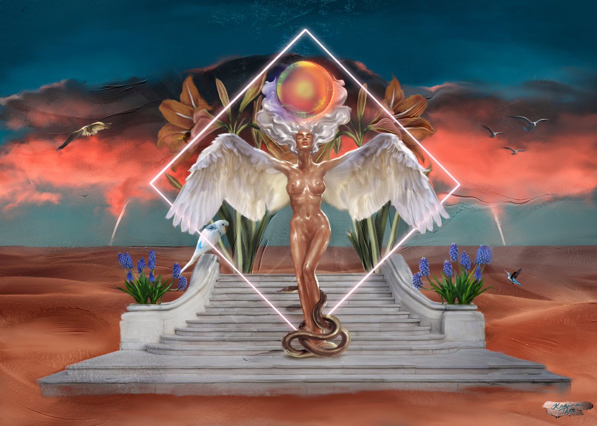 🌜🌘🌑🌒🌛
Celeste; Creator of the Star

10/10 #NFTs  ETH 0.09

To Goddess Mother, God the Son,
And God the Spirit, Three in One,
Love, honor, might and glory be
From age to age eternally,
And things celestial Thee shall own,
Creator of the Stars alone.

opensea.io/assets/ethereu…