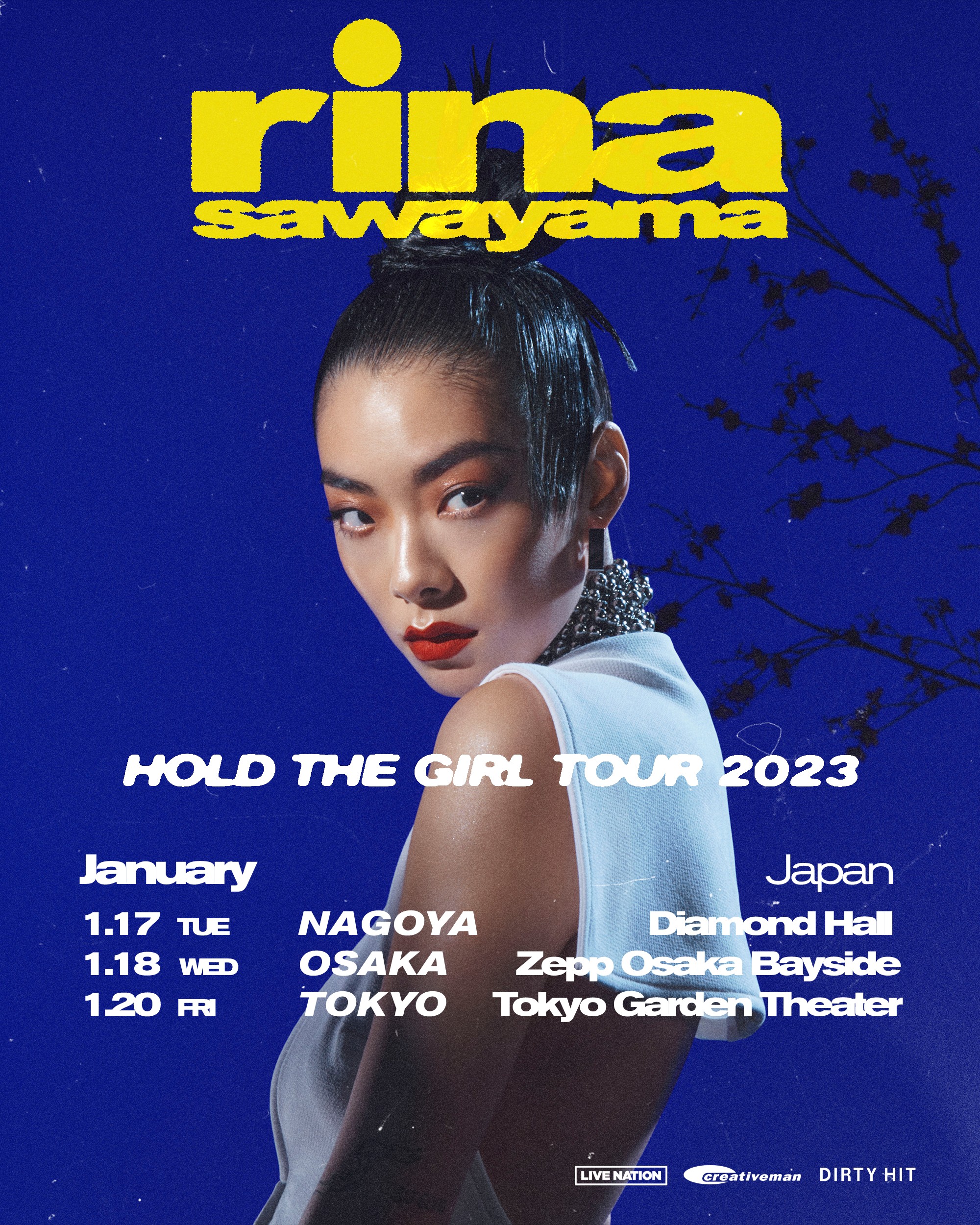 Creativeman в X: „RINA SAWAYAMA 🇯🇵ツアー開催決定