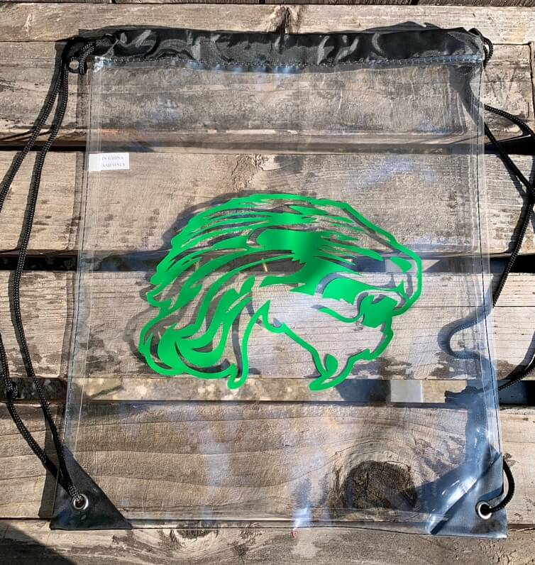 With the clear bag policy in effect the Spring Lions Booster Club has got you covered. We now have clear bags available with the Spring Lions logo on them so you can adhere to the policy and support your Spring Lions at the same time. Bags are available for purchase at $10 each