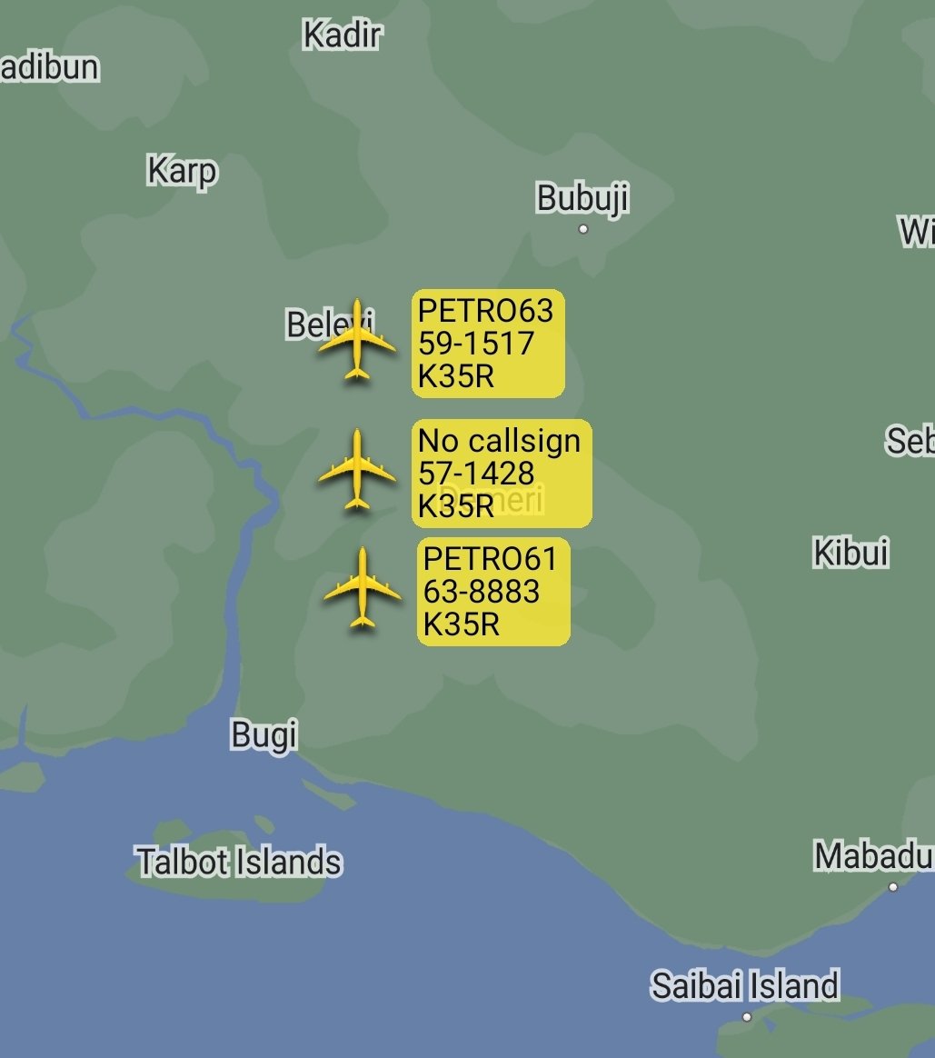 is_keelu's tweet photo. #USAF
Boeing KC-135R Stratotanker
#PETRO63 59-1517
#PETRO62? 57-1428
#PETRO61 63-8883 https://t.co/UrQPaclmJO