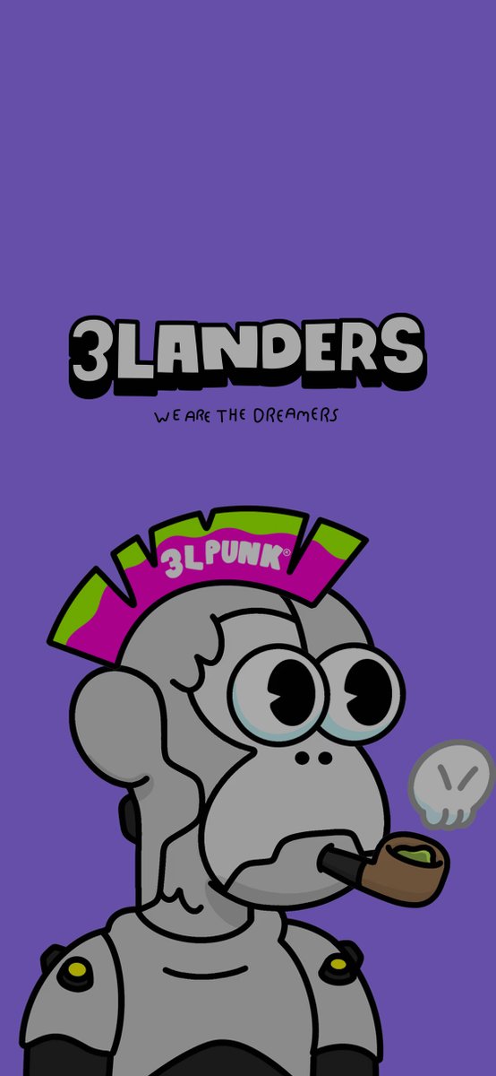 ST_McFly's tweet photo. Yo @3LandersNFT fam, toss me your token ID number and I'll do a phone wallpaper for you for the next 30 min. https://t.co/GY0oDh6nGQ