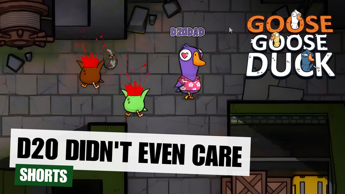 1upCAD's tweet photo. New video on YouTube!

@d20Dad didn't even care | Goose Goose Duck Shorts

https://t.co/yRGfl9B1GP

Please consider subscribing if you enjoy the content!

#1upCAD #Casual #ContentCreators #YouTube #GooseGooseDuck #friends #Geese #Ducks
@ggd_game @gaggle_fun https://t.co/t157zcSIwj