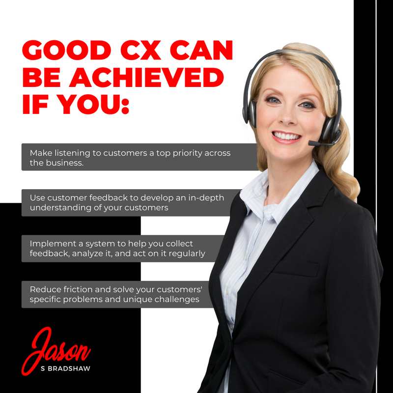 jasonsbradshaw's tweet photo. Your business is unique and so are your customers, and there is no single universal checklist to follow to guarantee a good customer experience.
#JasonsBradshaw #CX #CustomerExperience #BX #BrandExperience #GoodCX #GoodCustomerExperience https://t.co/ZqYzjtd754