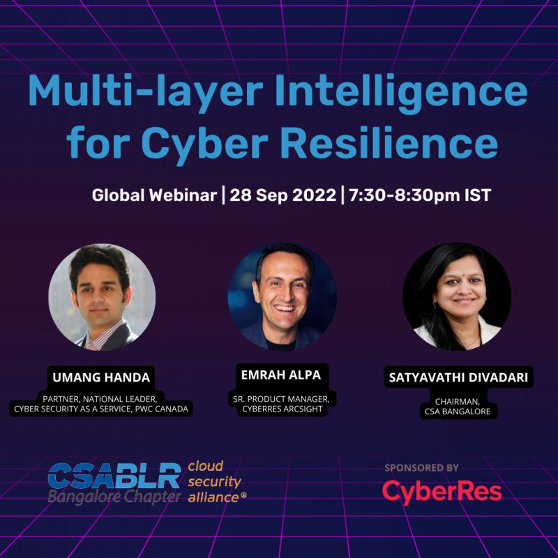 OpenTextSec's tweet photo. The extended threat landscape requires capabilities that includes multilayer intelligence. Learn more in this new #SecOps webinar on Sept 28, from @csabangalore with @EmrahAlpa &amp; @Satya_Divadari. Reg now: https://t.co/kKjK2Uk4Kq #MachineLearning #CyberResilience https://t.co/KiGUX2hg29