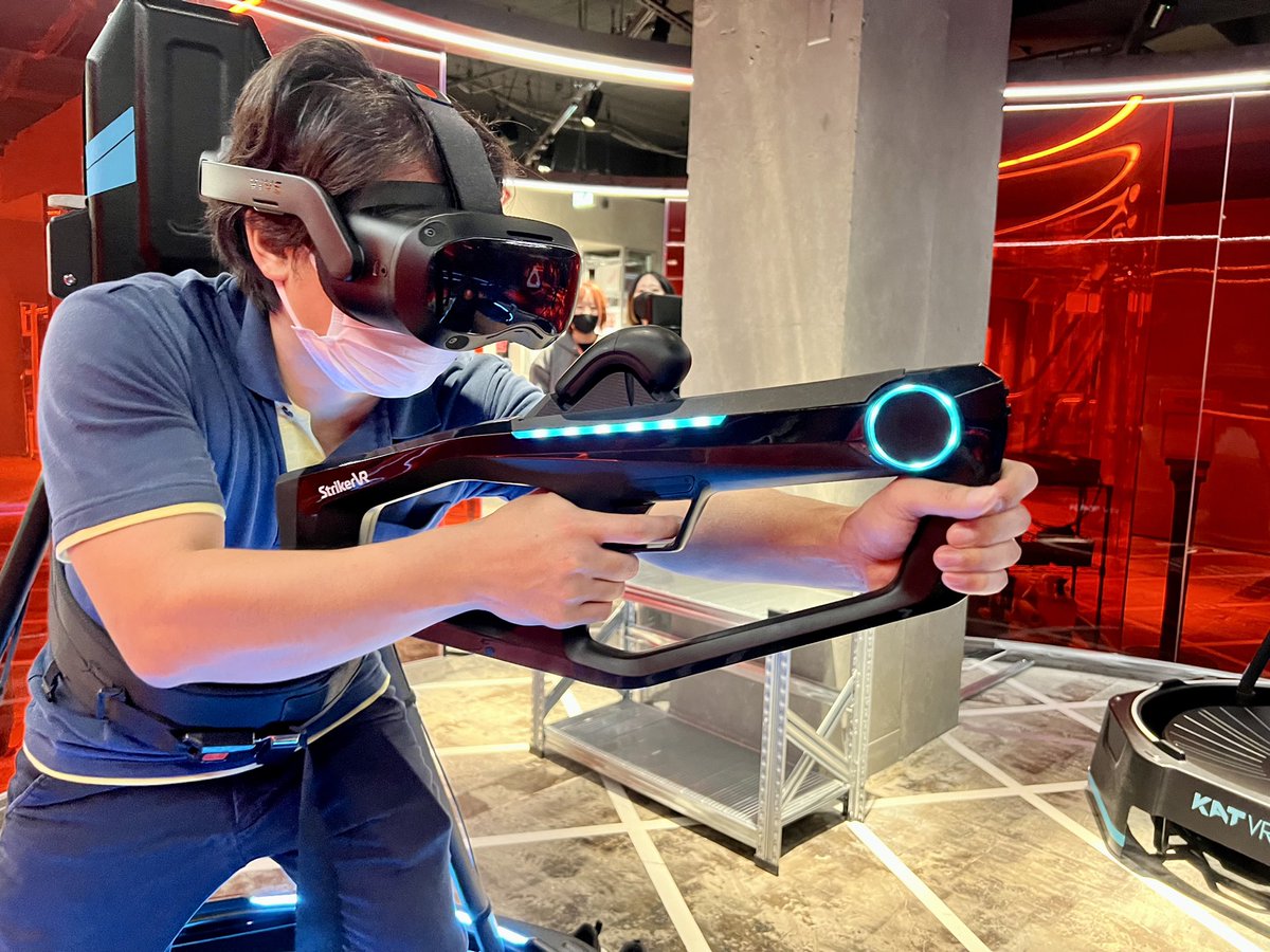 katvrwalk's tweet photo. We feel so excited to show our products at #TokyoGameShow #TGS2022
With full freedom of physical actions, you'll discover a deeper level of immersion by walking in the game!
Don't miss out on such a good chance to try our #KATMiniS if you're in the gaming paradise - Tokyo 🗻 https://t.co/wVIBliew9f