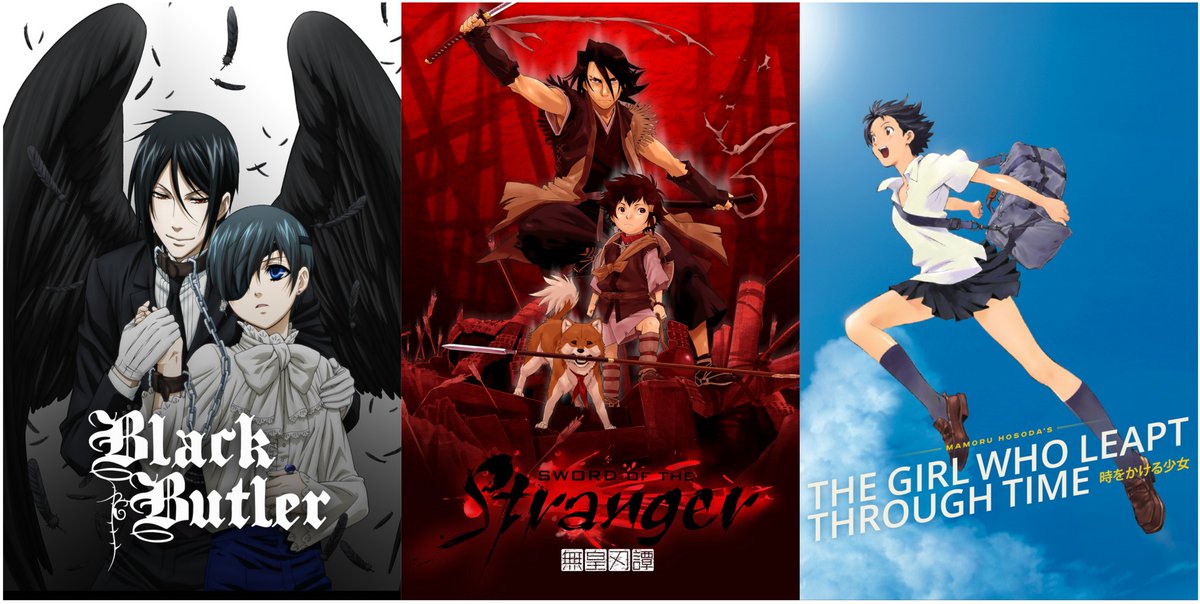 WTK on X: Streaming on Crunchyroll (dub & sub): - Black Butler: Book of  the Atlantic  - Sword of the Stranger   - The Girl Who Leapt Through Time    /