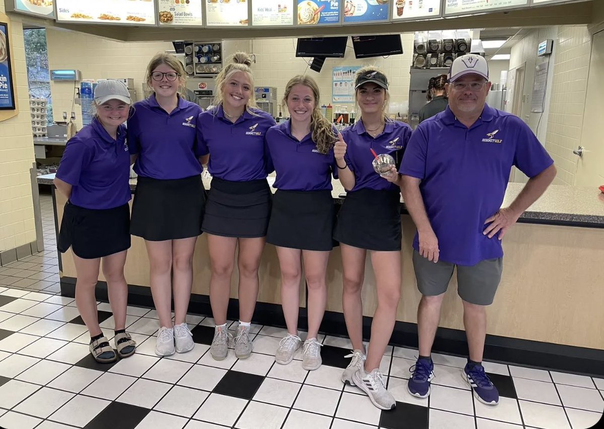 VCHSHornetGolf's tweet photo. Varsity convinced @CoreyRJones to go to DQ after Turkey Creek! https://t.co/nbaIIMVgqz