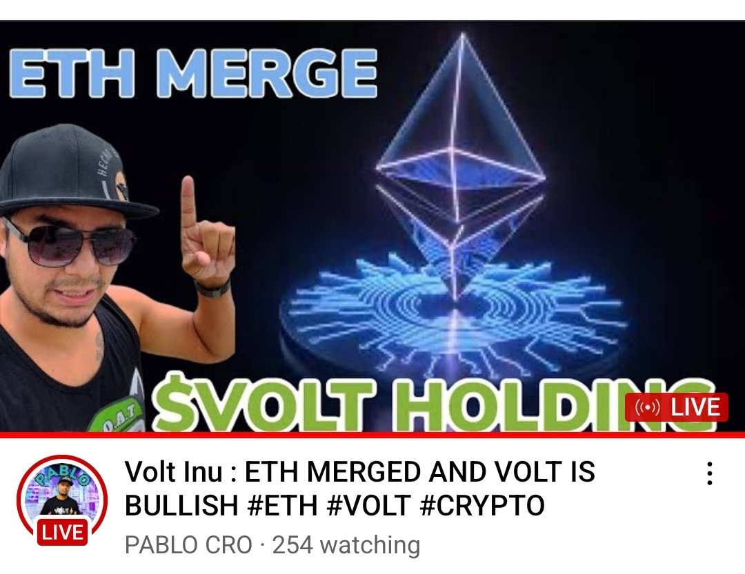 kryptochay's tweet photo. 🚨⚡️📢 #VOLTARMY Join Us in the LIVE! ⚡️⚡️
https://t.co/VcFinrTqG0
⚡️ @Pablo_cro
⚡️ @TheGen35
⚡️ @ElMusaOfficial
⚡️ @VoltInuOfficial
#volt #voltinu #voltAMA #crypto #defi #nfa #dyor #ethmerge https://t.co/TZOsgVyJ3F