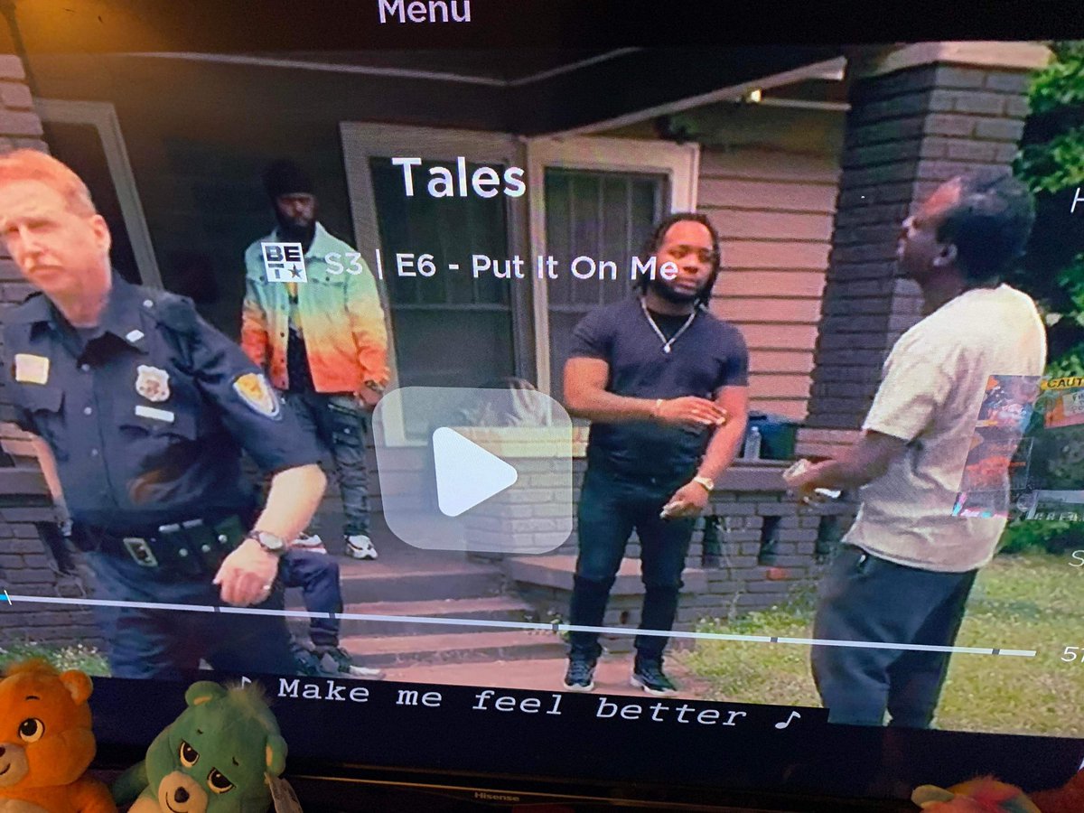 I legit be on TV 📺 & don’t even be knowing bro😅 Did y’all catch me on #TALESonBET ?