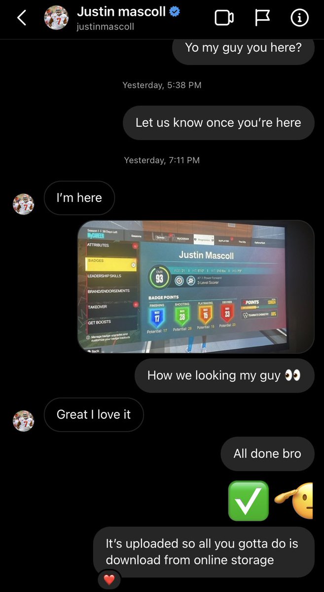 NBA2K__Services's tweet image. S/o to @jthegreat_ for choosing us to grind his #NBA2K23 MyPlayer, he plays football for Clemson!!! 🏈

🎮⚙️