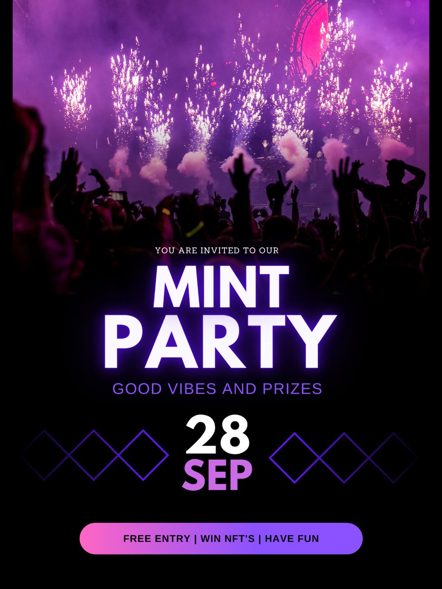 NiftysWorld's tweet photo. The NFA Membership Pass Mint Party will be the hottest twitter space this year!

Want to win MASSIVE prizes? 👀

1️⃣ RETWEET + TAG 3 

2️⃣ SET A REMINDER  👇
https://t.co/LtLfkNSu5i https://t.co/2zan0k09nV