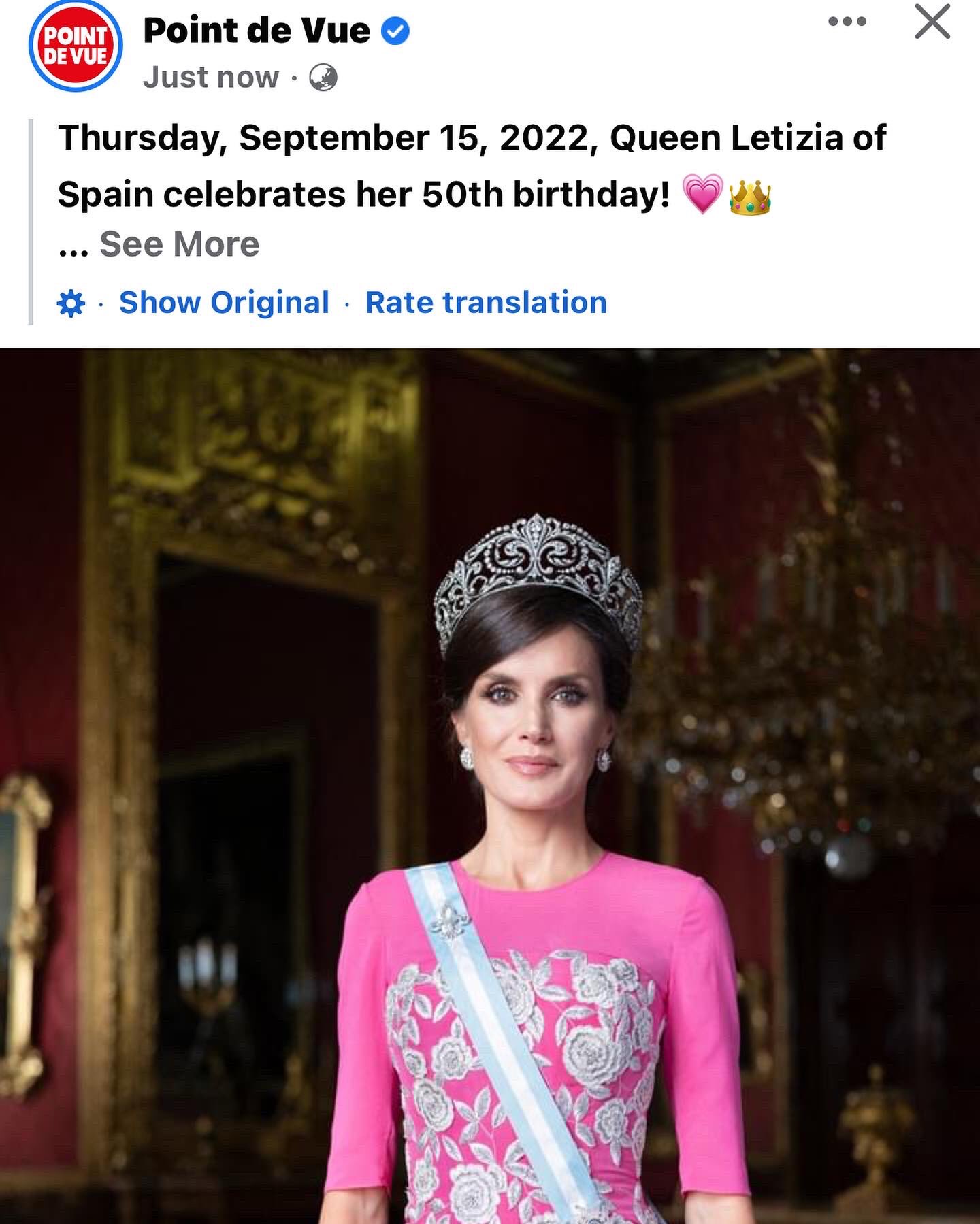 Happy Birthday,
Queen Letizia of Spain 
Congratulations! 