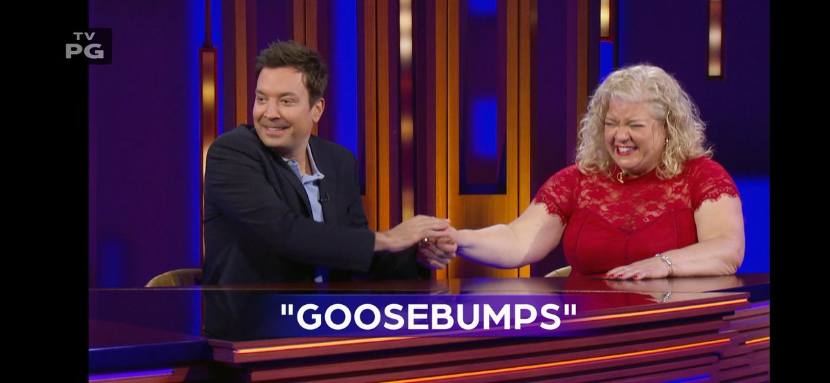 AtlantaMouse's tweet photo. The password is..... what I got when @jimmyfallon held my hand on Password. @nbc @FremantleUS @HotDogBuzz @FallonTonight @KekePalmer https://t.co/yiUqnF9QhZ