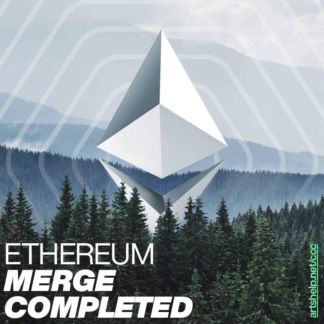 The Ethereum merge is upon us! #ethereum #merge #proofofstake #sustainable #blockchain #ethispos