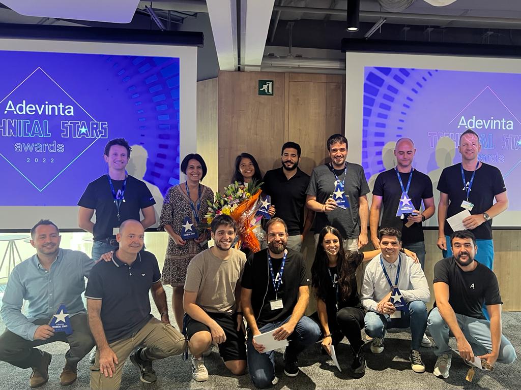 What better way to close the week than giving out awards and sharing laughs and good vibes with our teams.
Congratulations and thanks to all Adevintars for being so great and especially to the winners of the Technical Stars Awards 2022 for your effort and dedication!