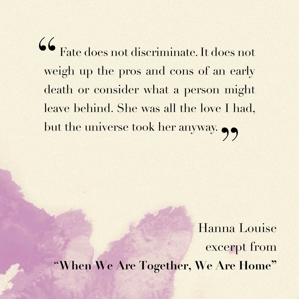 Epoch Press - Subs Open (@epochpress) on Twitter photo Hanna Louise (@anthroboi) is a queer writer & producer based in Aberdeen. She co-founded the feminist arts platform <a href="/hysteriaABDN/">hysteria aberdeen</a> & is currently working on her first book. The excerpt today is from the piece 'When We Are Together, We Are Home', included in Issue 04: Transitions! Hanna Louise (@anthroboi) is a queer writer & producer based in Aberdeen. She co-founded the feminist arts platform <a href="/hysteriaABDN/">hysteria aberdeen</a> & is currently working on her first book. The excerpt today is from the piece 'When We Are Together, We Are Home', included in Issue 04: Transitions!