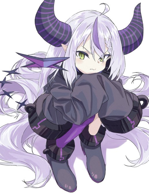ラプラス・ダークネス 「#laplus_artdesu 」|海(かい)のイラスト