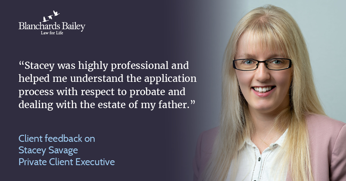 Let’s finish the week with another #FeedbackFriday as we share a fantastic client review for Stacey Savage, Private Client Executive in our Probate and Estate Administration Department!

#dorsetlaw #feedbackfriday #clientreview #legaladvice