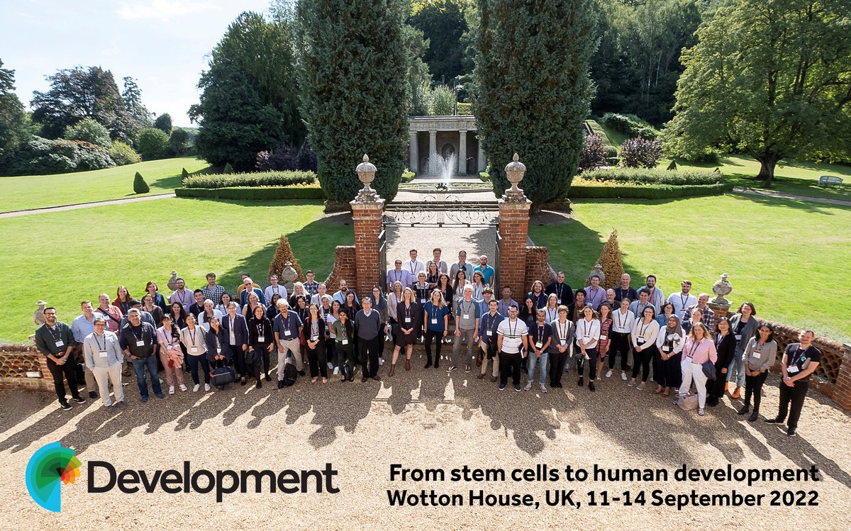 Dev_journal's tweet photo. A big thanks to #CoBHumanDev organisers, @briscoejames, @priscaliberali, @morris_lab and @xielablife, as well as all the speakers and delegates for making ‘From Stem Cells to Human Development’ such a wonderful meeting. We hope to see you all back at Wotton House in 2024! https://t.co/BxORAVtqIl