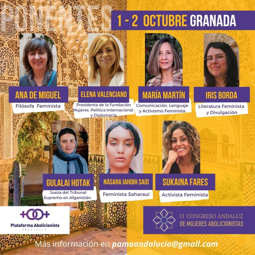 euromedwomen's tweet photo. 📣 161 to 121 won the "YES" 👍 in the Spanish courts on 1 October 1931 for universal, including women's suffrage. ♀️

🎉 That is why the @PAMAAndalucia II Andalusian Congress of Abolitionist Women will be held on 1 &amp; 2 October.

👉Information at 🔗: https://t.co/7kcvIEm3qm. https://t.co/p5GccqvX0z
