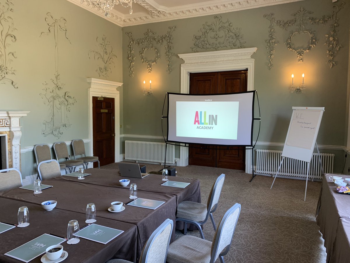 Fantastic environment for some #learning today with <a href="/EastlightHomes/">Eastlight Community Homes</a> CIC <a href="/WivenhoeHouse/">Wivenhoe House</a>