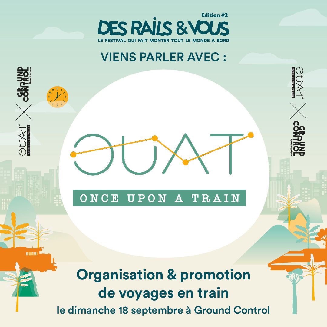 J-1 «  Des rails &amp; vous ». Top. Départ demain 12h!! 
• ENTREE LIBRE ET GRATUITE
• Participation aux tables rondes &amp; récits à entrée libre dans la limite des places disponibles (200) Le programme : helloasso.com/associations/o…
#desrailsetvous #sortiesparisiennes #JEP #OUAT