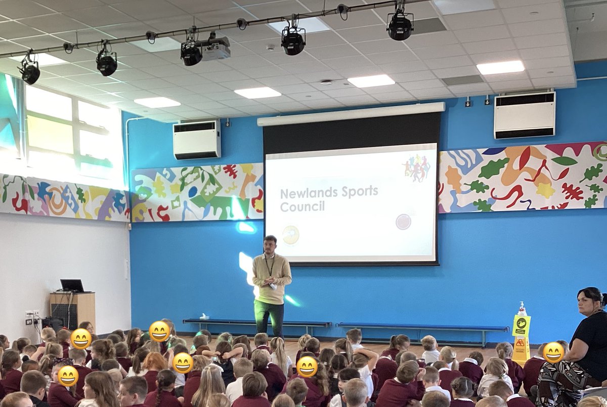 What a brilliant way to start our Friday! Mr L talked to the whole school about our new Sports Council and our plan to get Newlands active and excited about sport! #democracy #active <a href="/YourSchoolGames/">School Games</a> <a href="/YouthSportTrust/">Youth Sport Trust</a> <a href="/HB_SSPAN/">Hinckley & Bosworth SSPAN</a>