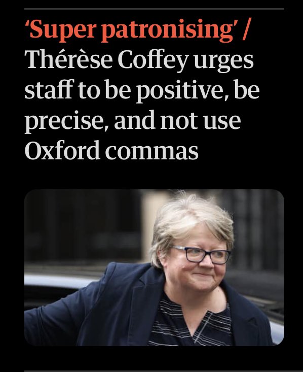 All hail the ⁦<a href="/guardian/">The Guardian</a>⁩ headline writers for this absolute gem.