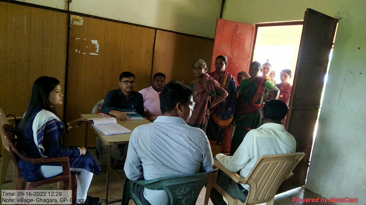 Camp court at Ghagra