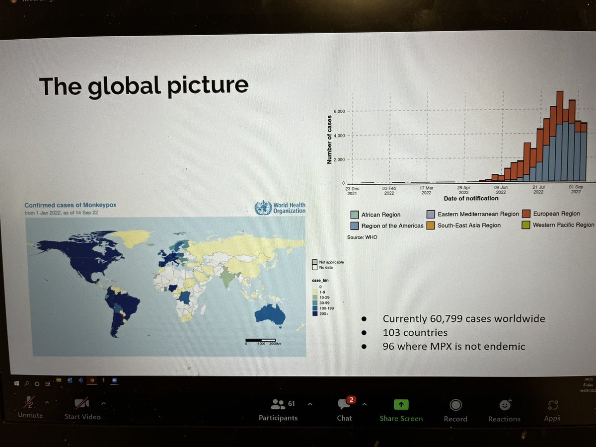 BASHH_UK's tweet photo. Reassuring data on the UK epidemic that cases are reducing but worrying to see that in South America cases are rising #HIVMasterclass @julbil1 https://t.co/w0TsCH68rB