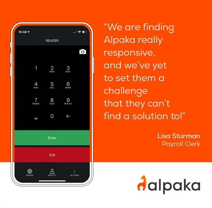 alpaka_io's tweet image. Alpaka is not a one size fits all system - it can do as little or as much as you want.

Use Alpaka to automate #TimeandAttendance, rotas, #timesheetAutomation, #AbsenceManagement and so much more...!

#EmployeeManagement #HRTech #rotaplanning #CareHomeManager #HospitalityManagers