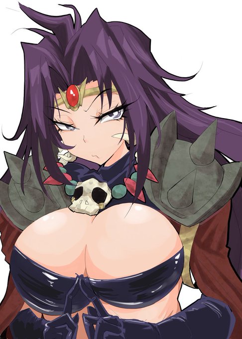 赤面汗だくエフェクト外したナーガさん 