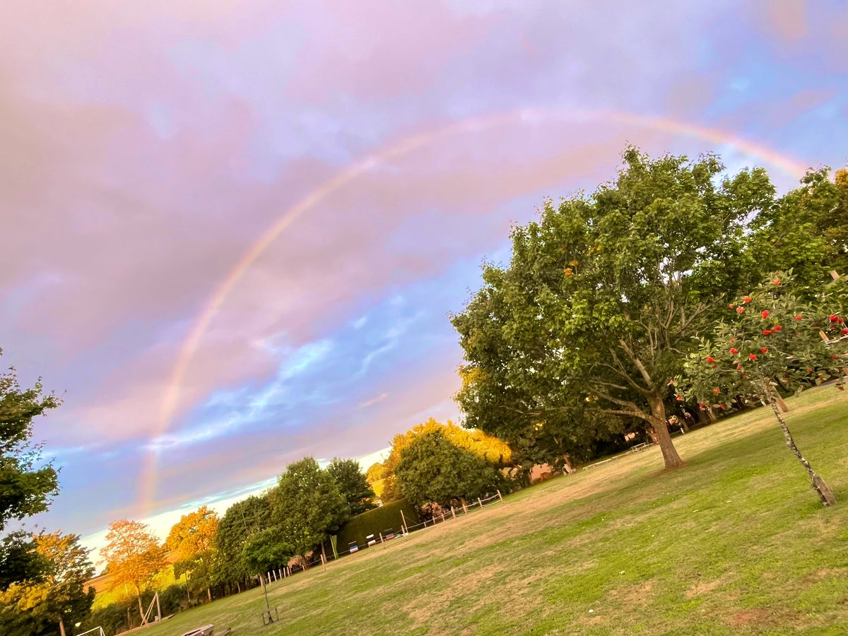 The start of a glorious day. 🌈 Our tummies are full and we’re ready for some OAAs in the sunshine ☀️ <a href="/stmargaretsath1/">stmargaretsathasbury</a>