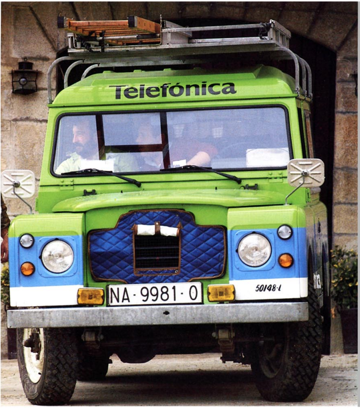 Furgoneta Land Rover de <a href="/Telefonica/">Telefónica</a> (1986) 🛻

#SomosTelefónica