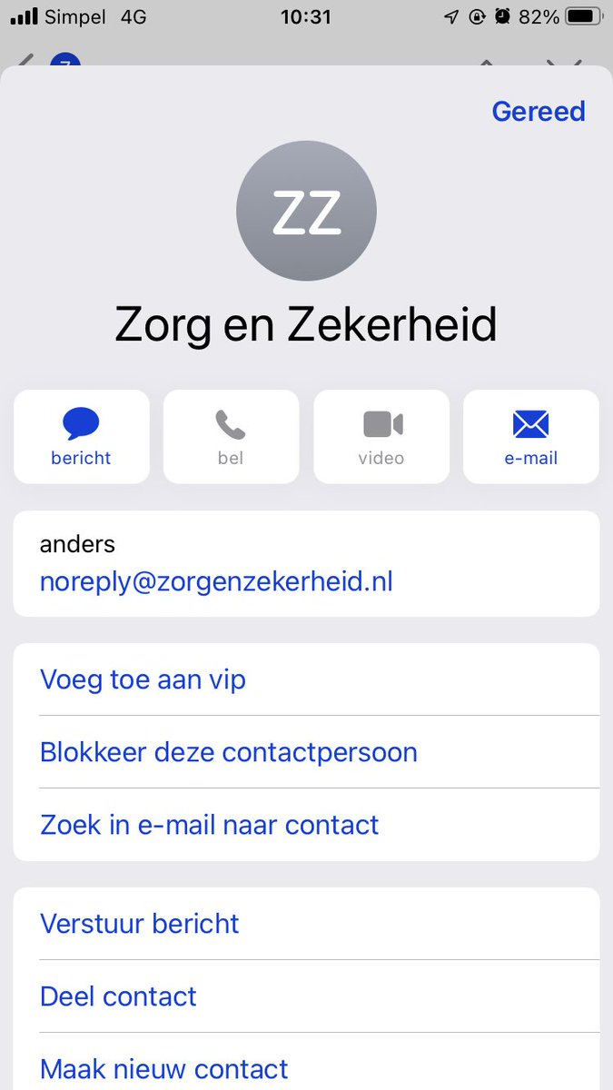 3410937's tweet photo. @zorgenzekerheid ik neem aan dat dit niet bij jullie vandaan komt. Ondanks dat het mailadres wel officieel lijkt. https://t.co/gPMst1HJVC