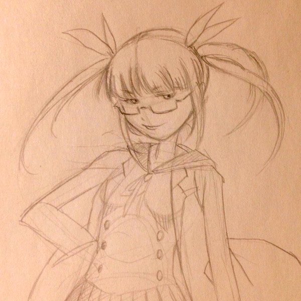 池袋晶葉 #最近フォローした方は知らない過去絵を晒す 