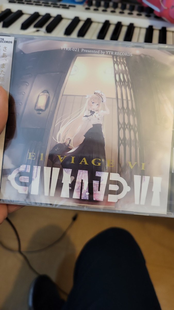 djcaesar9114's tweet photo. I've just received the new "El Viaje". Clearly worths the shipping costs!
Thanks @Grimoire_Gil for your work.
@nadeco and the others made a really good album, I'm impressed! https://t.co/YfNiyAnUM2