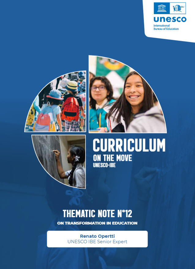 IBE_UNESCO's tweet photo. The UN🇺🇳 #TransformingEducation Summit starts today!

What are the key edges of the transformation in education?

Learn more about education transformation by 
@OperttiRenato, in @IBE_UNESCO's #CurriculumOnTheMove series! 

💡https://t.co/PCM6Zxb752 https://t.co/sscJgei7Lg