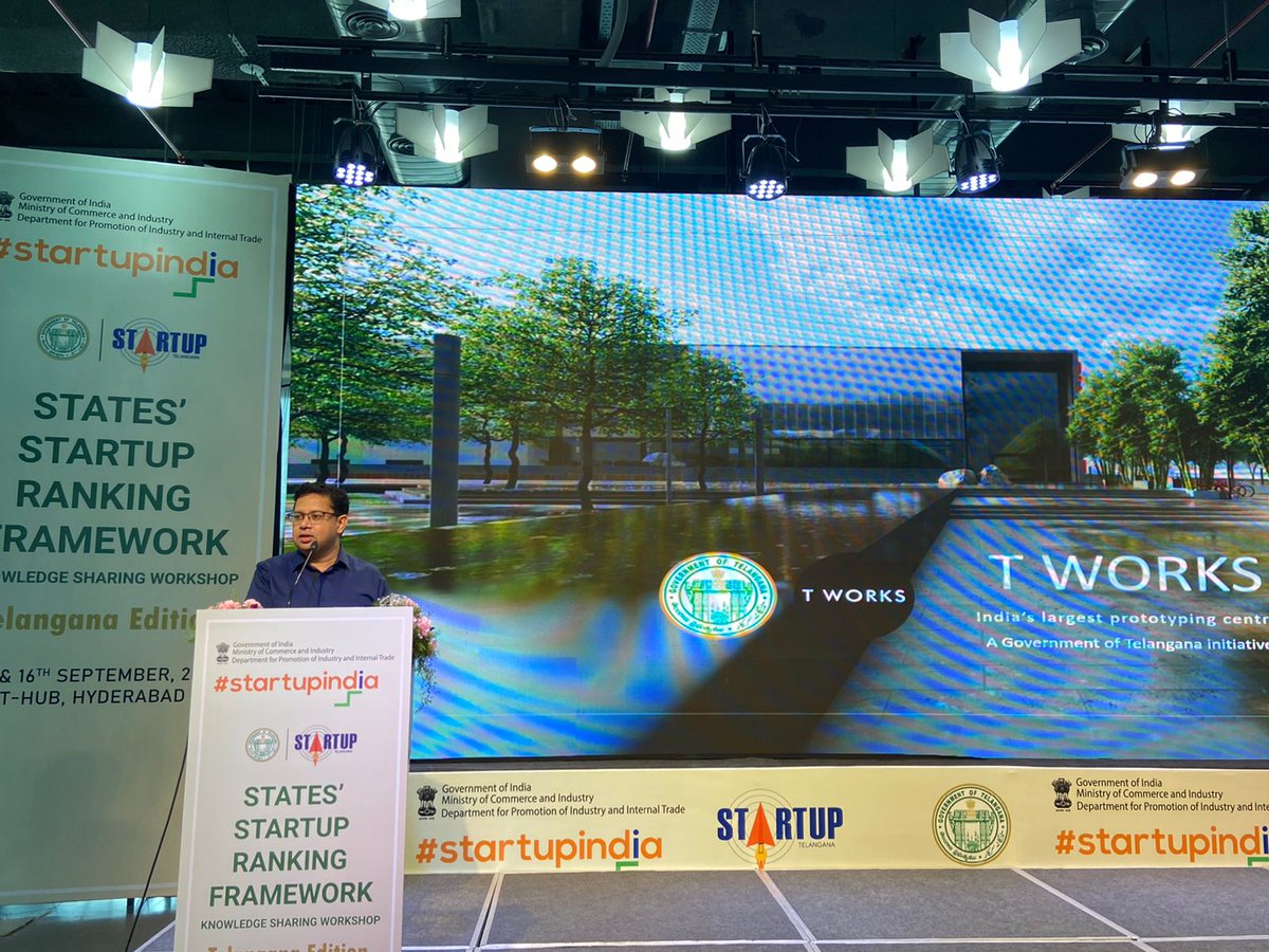 Startup India (@startupindia) on Twitter photo An insightful session by Shri <a href="/KarampuriSujai/">Sujai Karampuri</a>, TWORKS on building India’s largest prototyping centre. He highlighted wide network & significant role of users including students, innovators, labs, corporates.
@teamTSIC <a href="/startup_ts/">Startup Telangana</a> @WEHubHyderabad <a href="/EmergingTechTS/">Emerging Technologies Govt. of Telangana</a> @taskts <a href="/RICH_Hyd/">Research and Innovation Circle of Hyderabad- RICH</a> An insightful session by Shri <a href="/KarampuriSujai/">Sujai Karampuri</a>, TWORKS on building India’s largest prototyping centre. He highlighted wide network & significant role of users including students, innovators, labs, corporates.
@teamTSIC <a href="/startup_ts/">Startup Telangana</a> @WEHubHyderabad <a href="/EmergingTechTS/">Emerging Technologies Govt. of Telangana</a> @taskts <a href="/RICH_Hyd/">Research and Innovation Circle of Hyderabad- RICH</a>