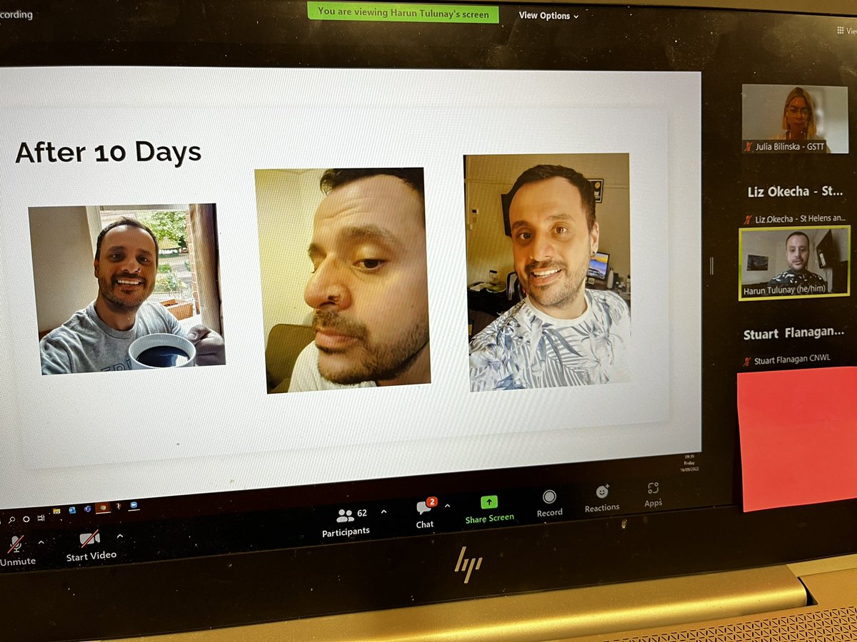BASHH_UK's tweet photo. Harun’s journey has allowed people to speak openly about not just MPX but also HIV. Thank you so much for all the work you do. You are an inspiration #HIVMasterclass @HarunTulunay https://t.co/ansLkfjpkm
